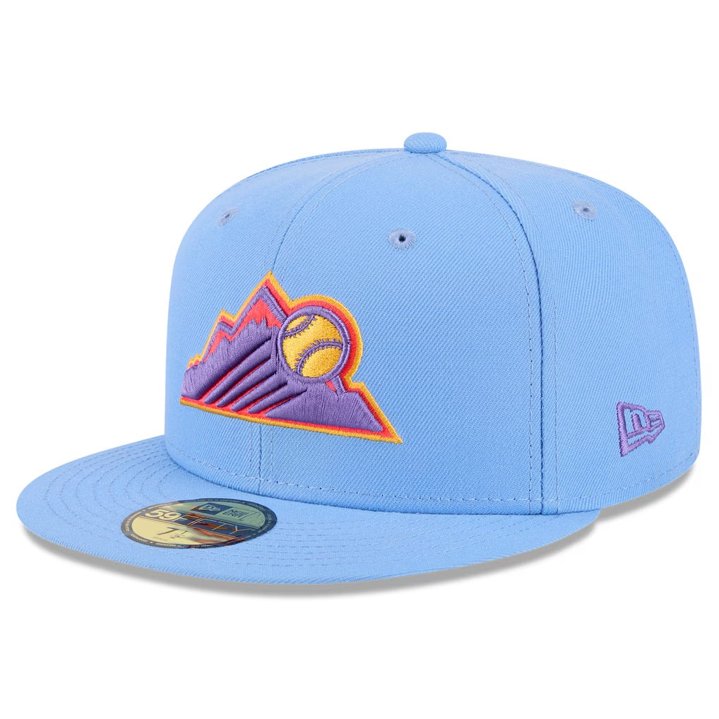 59Fifty Colorado Rockies 2025 City Connect Light Blue - Gray UV