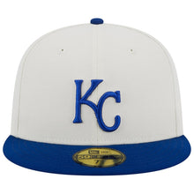 Load image into Gallery viewer, 59Fifty Kansas City Royals 2015 World Series 2-tone White/Royal - Gray  UV
