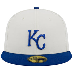 59Fifty Kansas City Royals 2015 World Series 2-tone White/Royal - Gray  UV