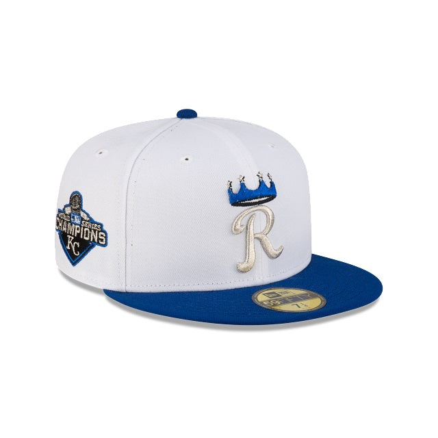 59Fifty Kansas City Royals 2015 World Series Champions - Gray UV