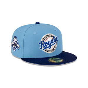 59Fifty Kansas City Royals 50th Anniversary - Gray UV