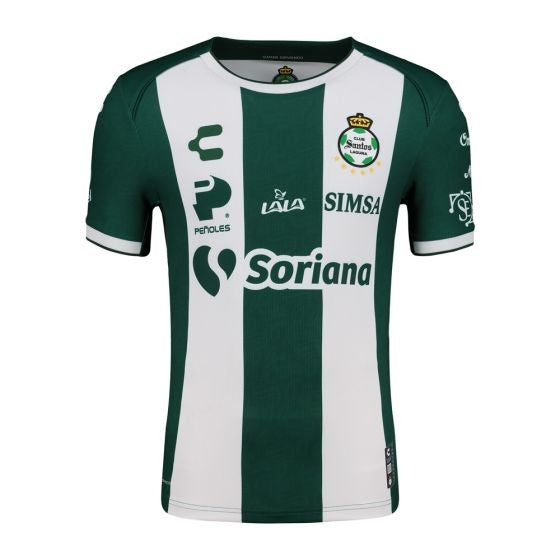 Charly 2024/2025 Santos Laguna Home Jersey Men's Dryfactor Replica Soccer Jersey