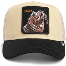 Load image into Gallery viewer, [Slick] - Goorin Bros &quot;The Slick Seal&quot; Adjustable Trucker Hat
