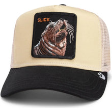 Load image into Gallery viewer, [Slick] - Goorin Bros &quot;The Slick Seal&quot; Adjustable Trucker Hat
