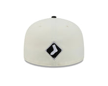 Load image into Gallery viewer, 59Fifty New Era Chicago White Sox Deceptor Logo 2-Tone Chrome/Black - Gray UV
