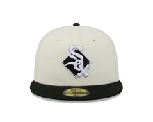 Load image into Gallery viewer, 59Fifty New Era Chicago White Sox Deceptor Logo 2-Tone Chrome/Black - Gray UV
