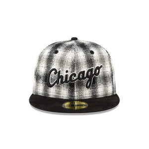 59Fifty Chicago White Comiskey Park Plaid - Gray UV