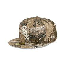 Load image into Gallery viewer, 59Fifty New Era Chicago White Sox Basic Realtree - Grey UV
