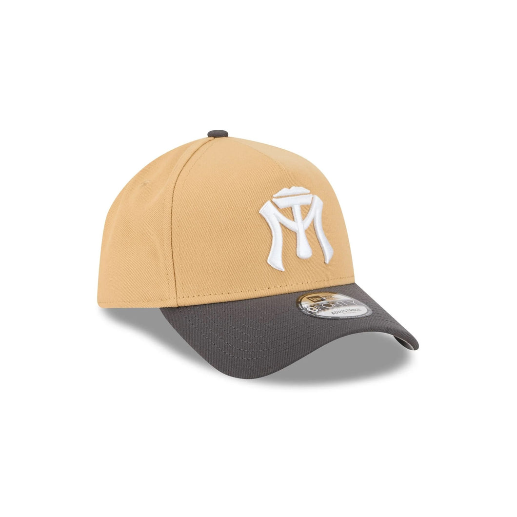 9Forty A-Frame Snapback LMB Sultanes De Monterrey Tan - Grey UV