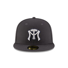 Load image into Gallery viewer, 59Fifty LMB Sultanes de Monterrey Game Cap Away Graphite - Black UV
