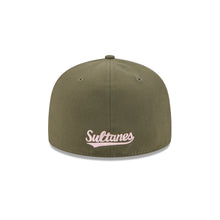 Load image into Gallery viewer, 59Fifty LMB x NEWERAMX Sultanes De Monterrey Olive - Gray UV
