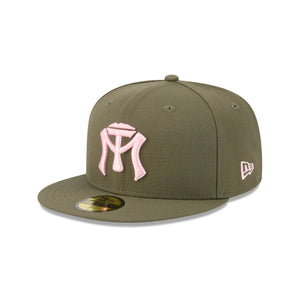 59Fifty LMB x NEWERAMX Sultanes De Monterrey Olive - Gray UV