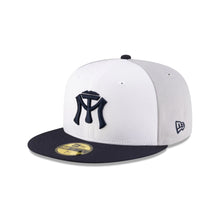 Load image into Gallery viewer, 59Fifty LMB Sultanes de Monterrey Game Cap ALT 3T White/Grey/Navy - Black UV
