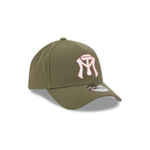 Load image into Gallery viewer, 9Forty A-Frame Snapback LMB Sultanes de Monterrey Olive - Grey UV
