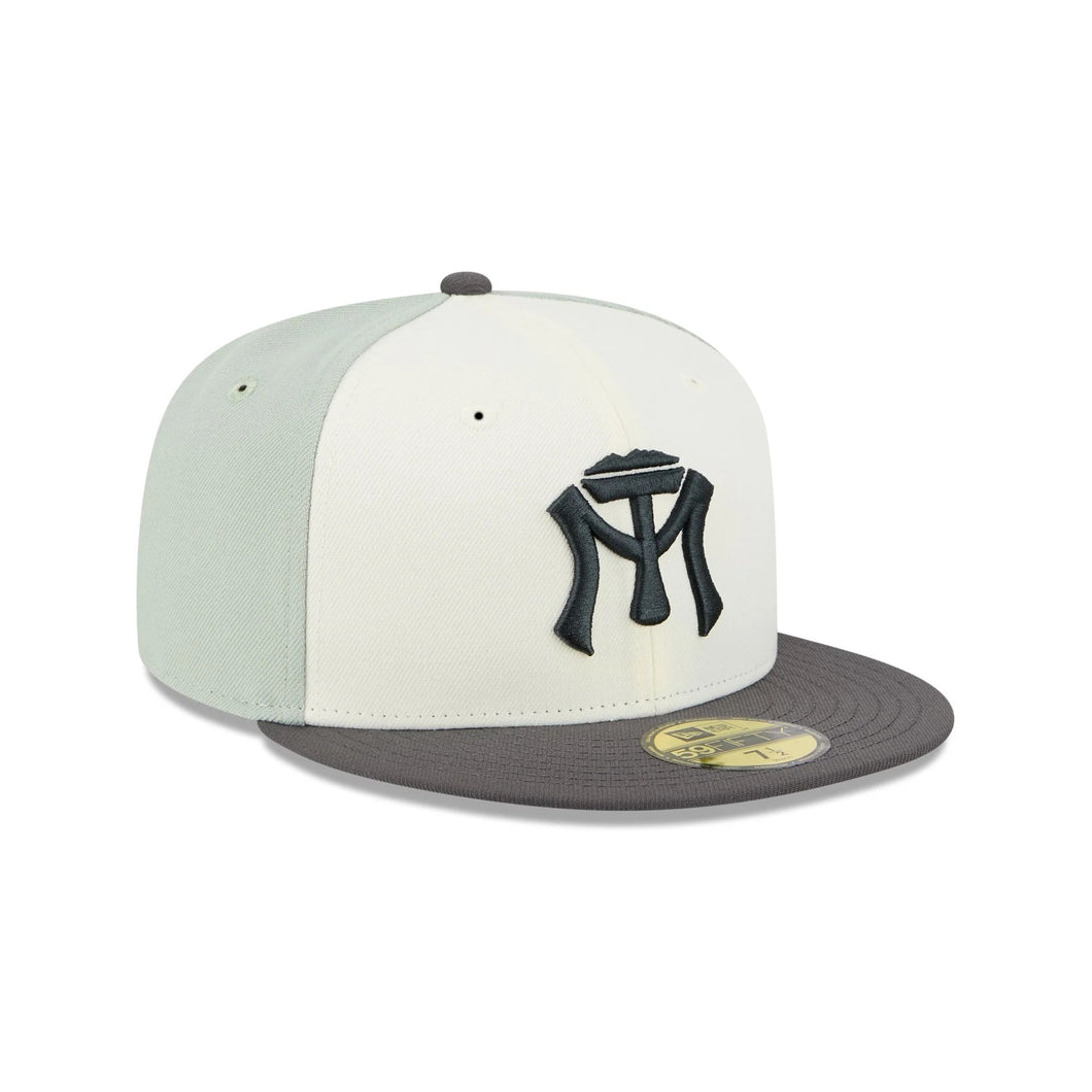 59Fifty LMB x NEWERAMX Sultanes De Monterrey White/Mint/Charcoal - Gray UV