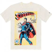 Load image into Gallery viewer, Men&#39;s New Era X DC Superman Logo Collection T-Shirt - Cream
