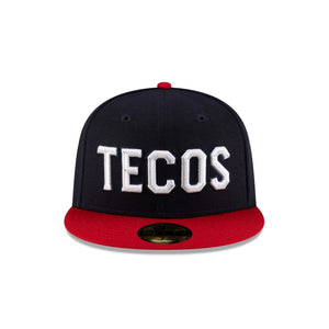 59Fifty LMB Tecos De Los Dos Laredos Game Cap ALT 2T Navy/Red - Black UV