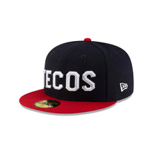 Load image into Gallery viewer, 59Fifty LMB Tecos De Los Dos Laredos Game Cap ALT 2T Navy/Red - Black UV
