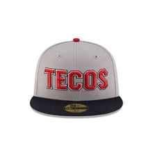 Load image into Gallery viewer, 59Fifty LMB Tecos De Los Dos Laredos Game Cap ALT 2T Gray/Navy - Black UV
