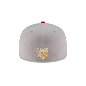 59Fifty LMB Tecos De Los Dos Laredos Game Cap ALT 2T Gray/Navy - Black UV