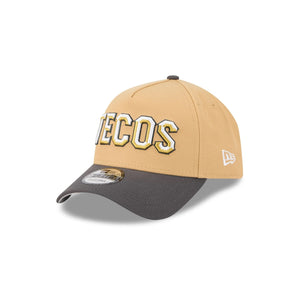 9Forty A-Frame Snapback LMB Tecos De Los Dos Laredos Tan - Grey UV