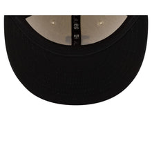 Load image into Gallery viewer, 59Fifty LMB Tecos De Los Dos Laredos Game Cap ALT Chrome/Tan/Navy - Black UV
