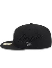 Load image into Gallery viewer, 59Fifty New Era Texas A&amp;M Aggies Side Script Black - Grey UV
