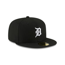 Load image into Gallery viewer, 59Fifty New Era Detroit Tigers MLB Basic Black/White - Grey UV
