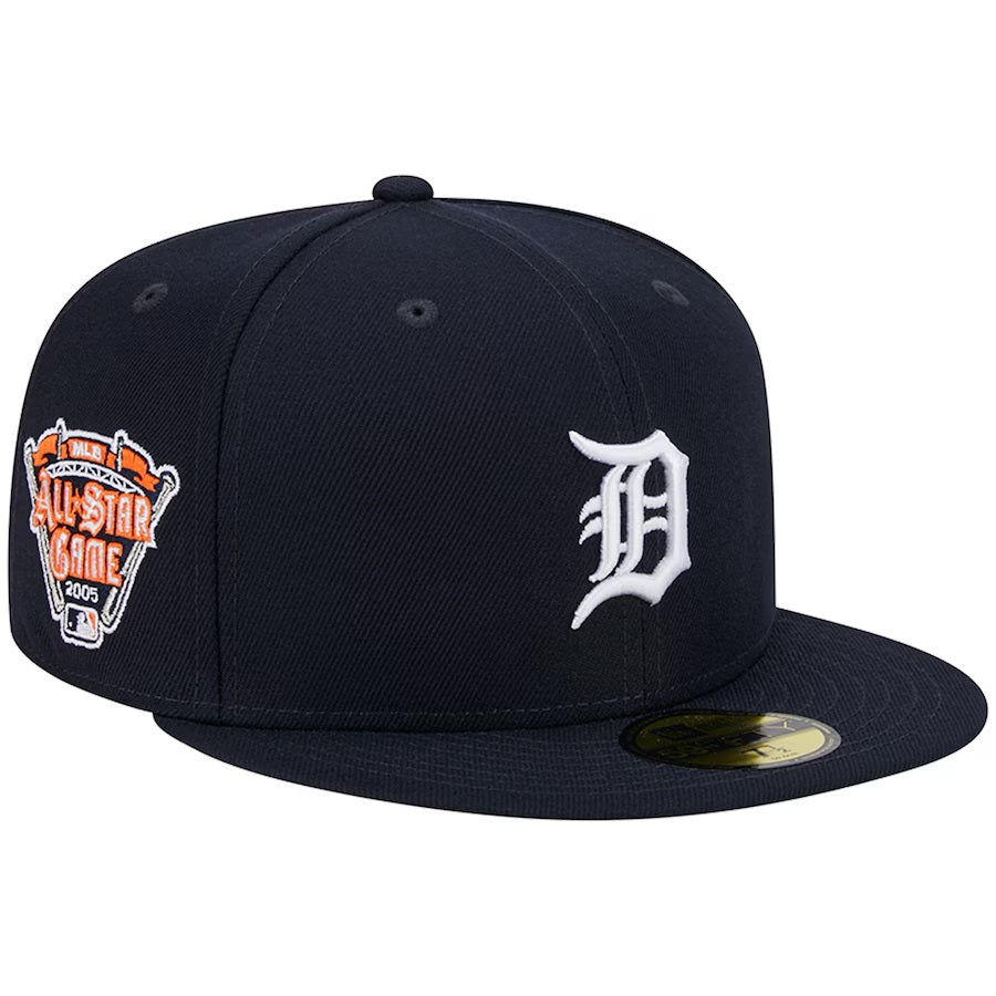 Detroit Tigers 2005 All Star Game Team Color 59Fifty Fitted- Gray UV