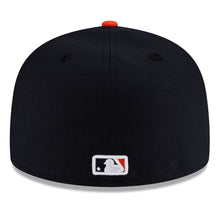Load image into Gallery viewer, Detroit Tigers Alternate Authentic Collection 59Fifty Fitted On-Field Navy/Orange - Black UV
