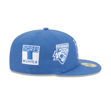 Load image into Gallery viewer, 59Fifty New Era Liga MX Tigres de Monterrey Indigo - Gray UV
