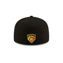 Load image into Gallery viewer, 59Fifty Tigres de Quintana Roo Liga Mexicana Black/Gold - Black UV
