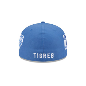 59Fifty New Era Liga MX Tigres de Monterrey Indigo - Gray UV