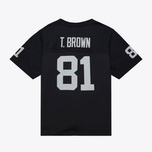Load image into Gallery viewer, Mitchell &amp; Ness Men&#39;s Tim Brown Oakland Raiders 1997 Legacy Player Jersey - Black
