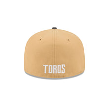 Load image into Gallery viewer, 59Fifty LMB x NEWERAMX Toros De Tijuana 2T Bronze/Charcoal - Gray UV
