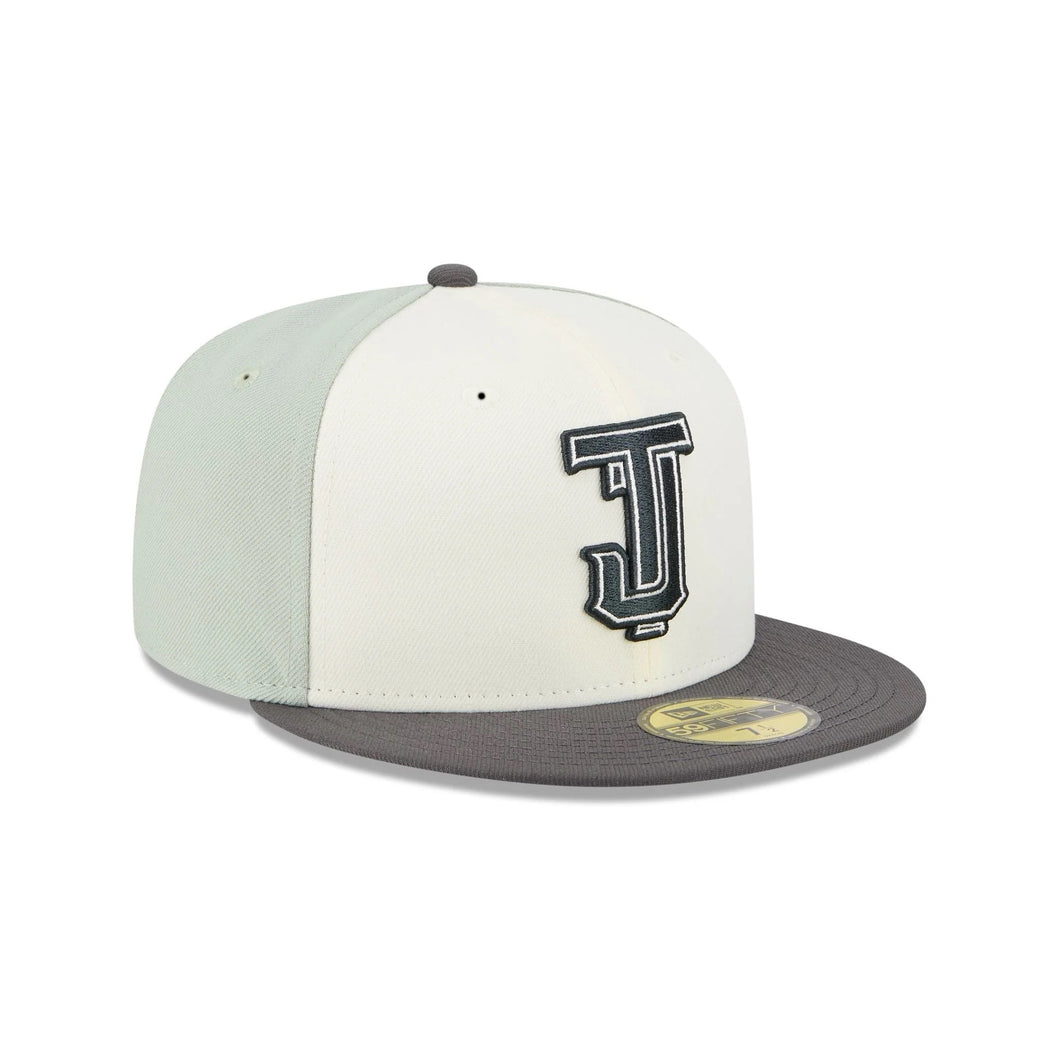 59Fifty LMB x NEWERAMX Toros De Tijuana White/Mint/Charcoal - Gray UV