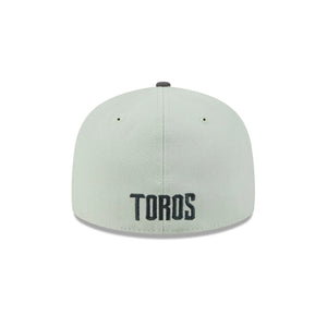 59Fifty LMB x NEWERAMX Toros De Tijuana White/Mint/Charcoal - Gray UV