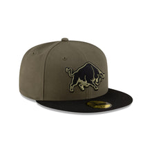 Load image into Gallery viewer, 59Fifty LMB Toros de Tijuana Game Cap Home ALT 2T Olive/Black - Black UV
