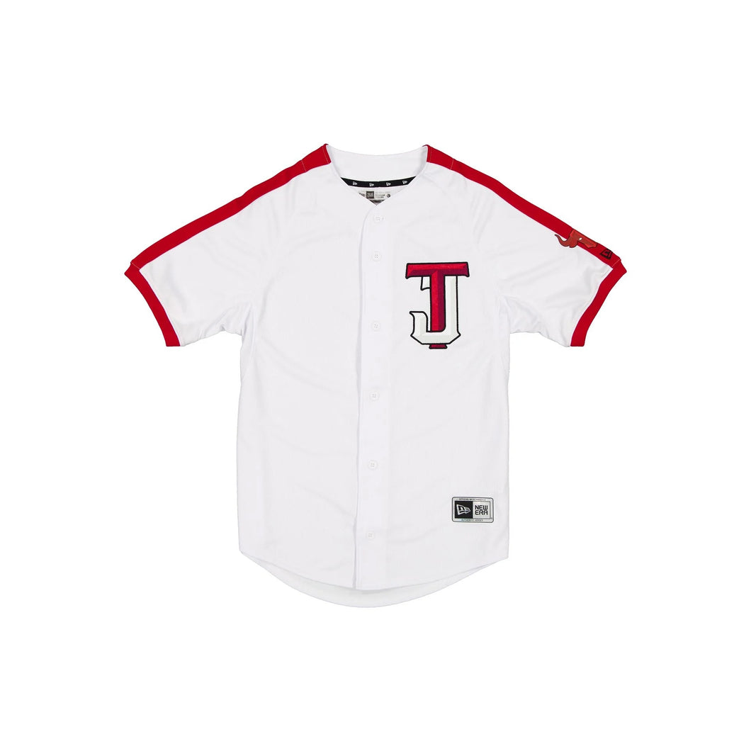 2025 New Era Liga Mexicana LMB 100th Anniversary Toros de Tijuana Authentic Home Jersey - White