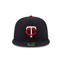 Load image into Gallery viewer, Minnesota Twins Authentic Collection 59fifty Fitted On-Field - Black UV
