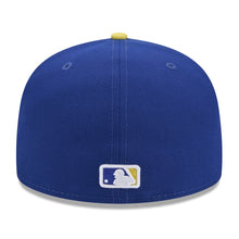 Load image into Gallery viewer, 59Fifty Minnesota Twins Blue/Yellow City Connect Fitted Hat  - Navy UV
