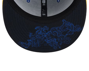 59Fifty Minnesota Twins Blue/Yellow City Connect Fitted Hat  - Navy UV