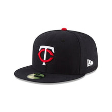 Load image into Gallery viewer, Minnesota Twins Authentic Collection 59fifty Fitted On-Field - Black UV
