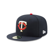 Load image into Gallery viewer, Minnesota Twins Authentic Collection 59fifty Fitted On-Field - Black UV
