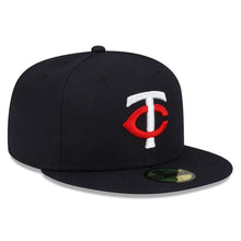 Load image into Gallery viewer, Minnesota Twins Authentic Collection 59fifty Fitted On-Field - Black UV
