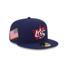 Load image into Gallery viewer, 59Fifty New Era USA World Baseball Classic Hidden Hit Navy - Grey UV
