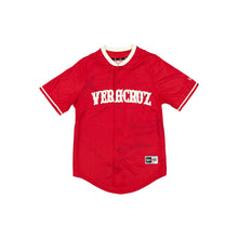 Load image into Gallery viewer, 2025 New Era Liga Mexicana LMB 100th Anniversary El Aguila de Veracruz Authentic Alt Jersey - Red
