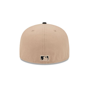 59Fifty Chicago White Sox 2T Camel/Black Fitted Hat - Gray UV