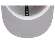Load image into Gallery viewer, 59Fifty Chicago White Sox 2T Camel/Black Fitted Hat - Gray UV
