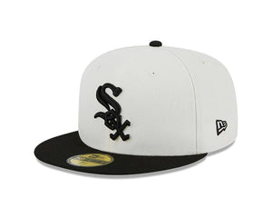 59Fifty Chicago White Sox Retro 2005 World Series Game 2-tone White/Black - Gray  UV